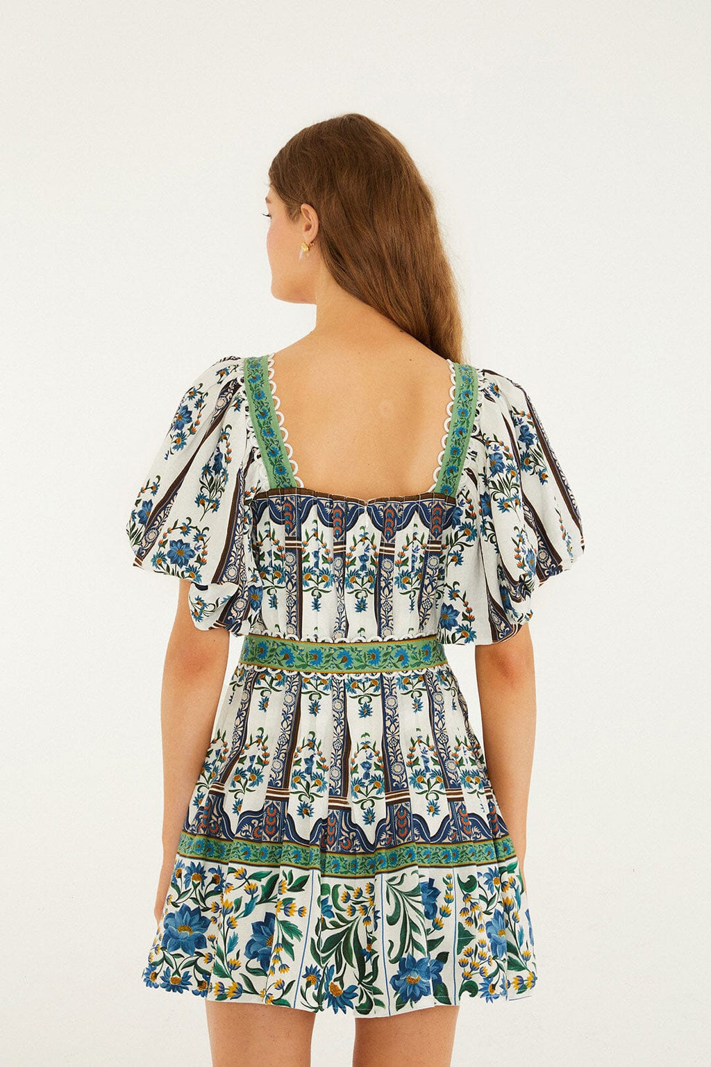 Off-White Manoela Belted Lenzing™ Ecovero™ Euroflax™ Mini Dress