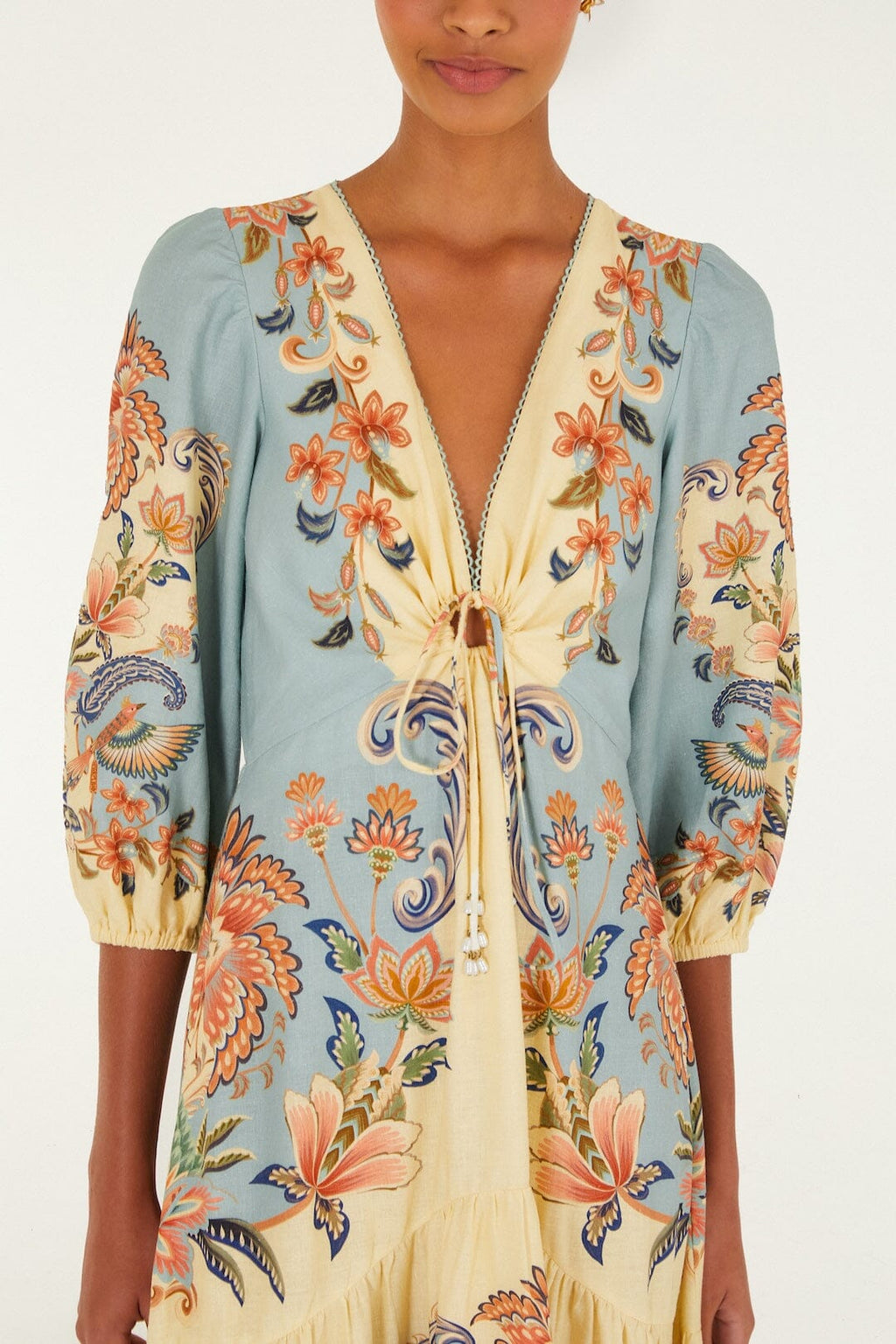 Butter Yellow Boho Beauty Lenzing™ Ecovero™ Euroflax™ Maxi Dress