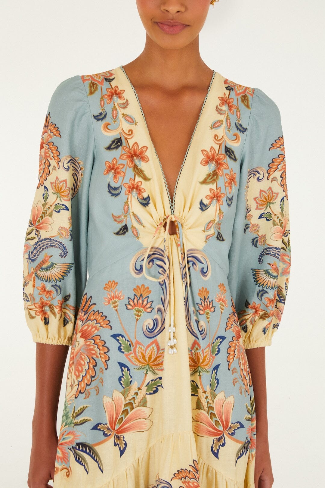 Butter Yellow Boho Beauty Lenzing™ Ecovero™ Euroflax™ Maxi Dress