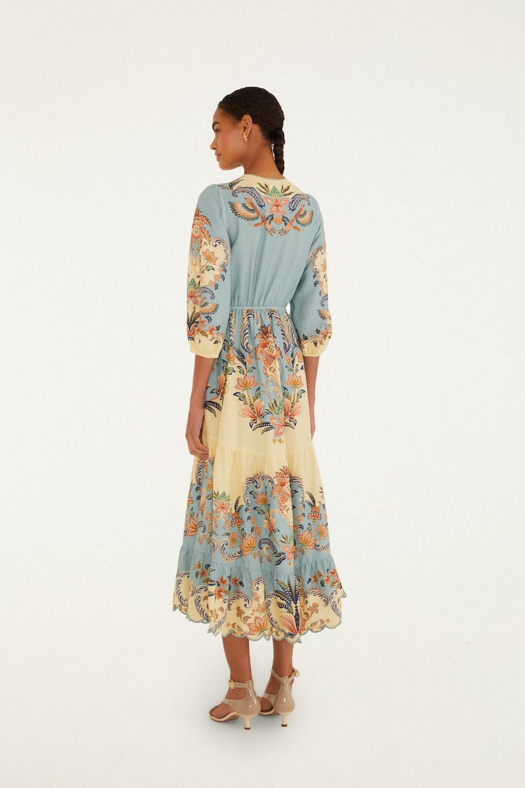 Butter Yellow Boho Beauty Lenzing™ Ecovero™ Euroflax™ Maxi Dress