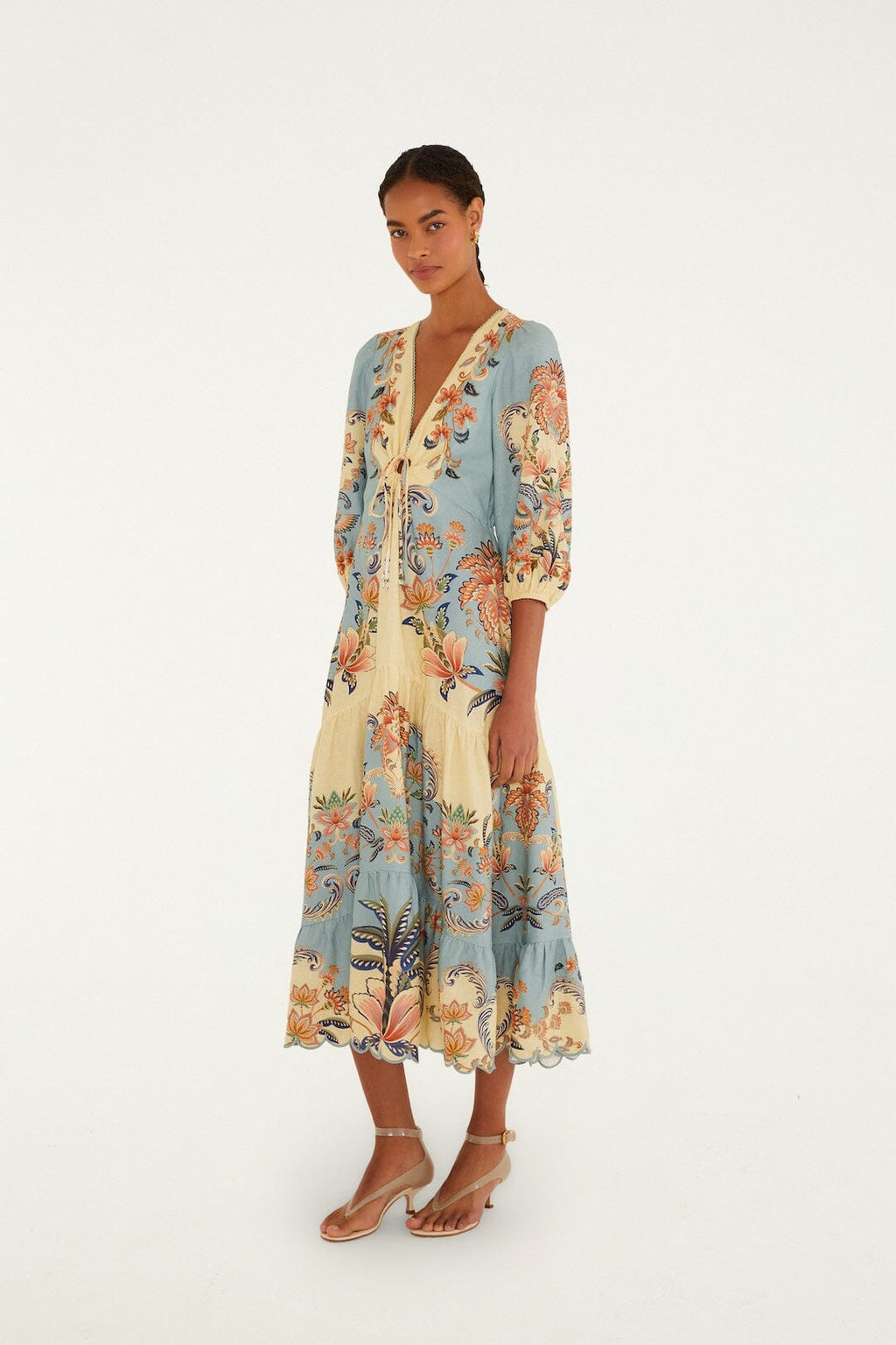 Butter Yellow Boho Beauty Lenzing™ Ecovero™ Euroflax™ Maxi Dress